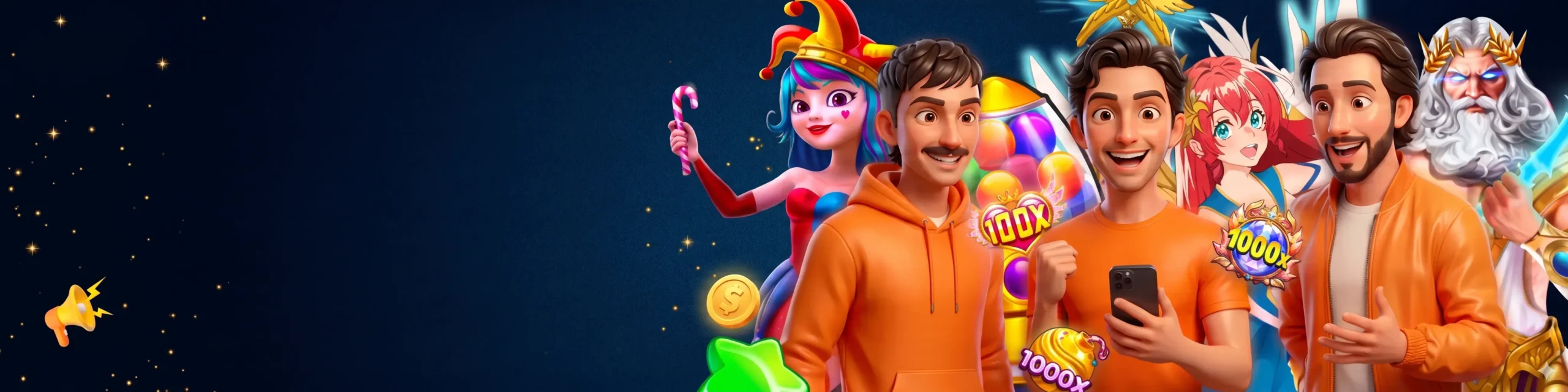 Το λόμπι του Starzbet Casino με φρουτάκια και ζωντανό καζίνο